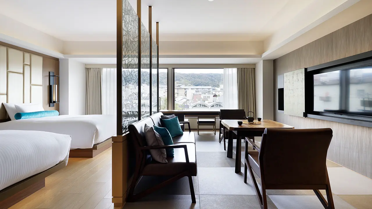 Hotel The Celestine Kyoto Gion in the machiya streets of Higashiyama