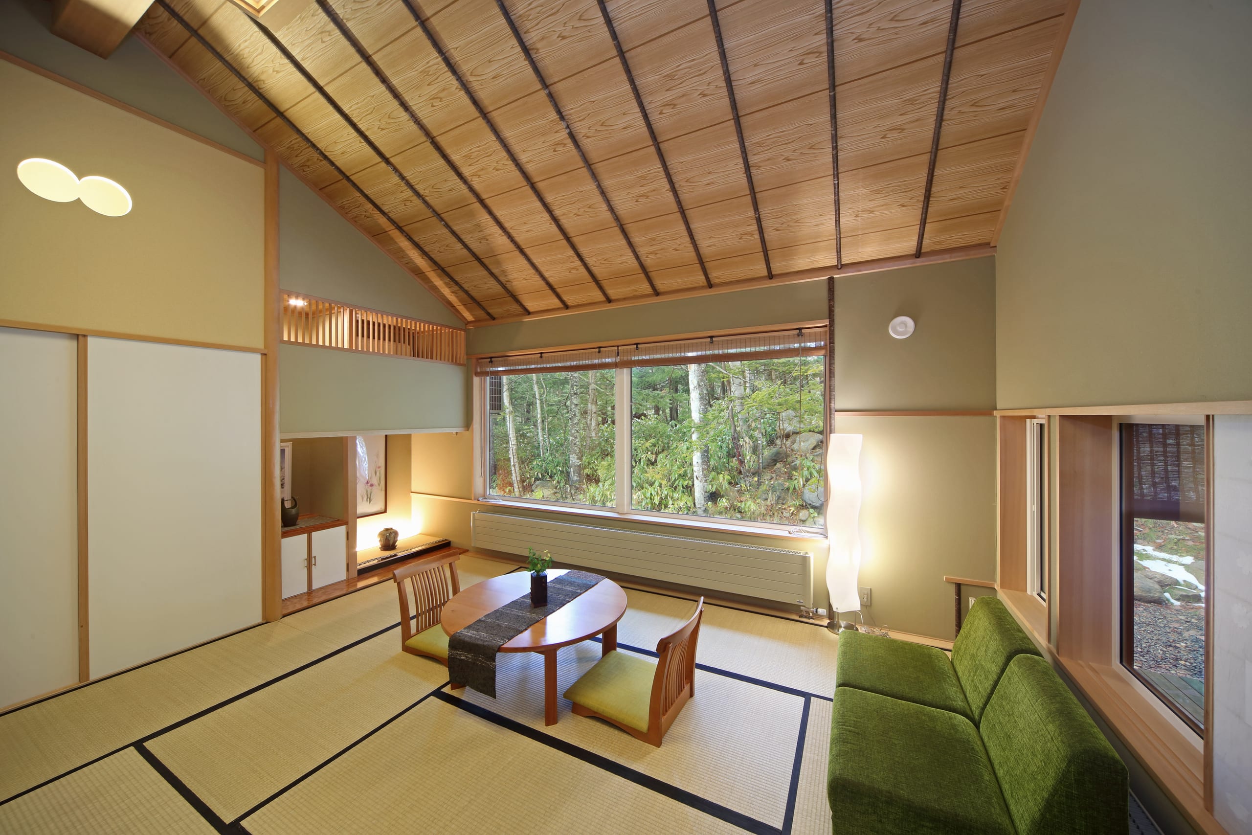 Mori no Ryotei Biei ryokan in the Shirogane hot-spring forest